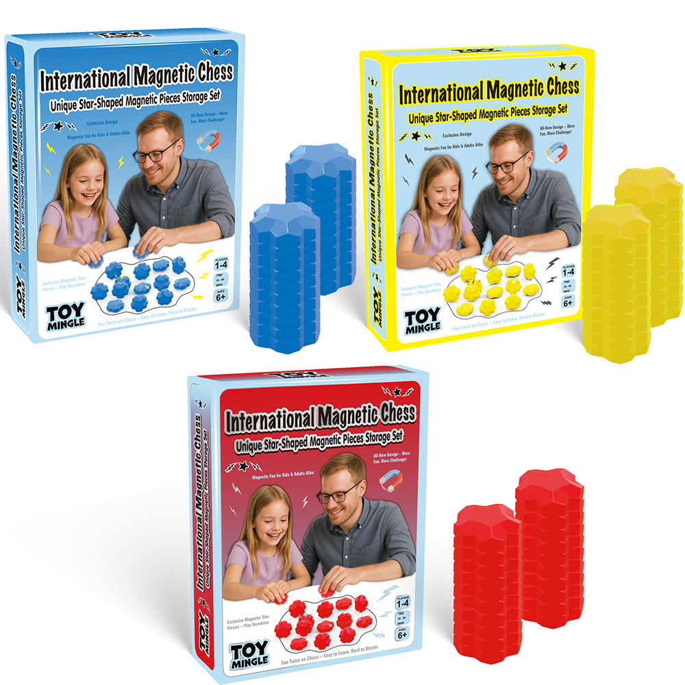Magnetic battle trap game