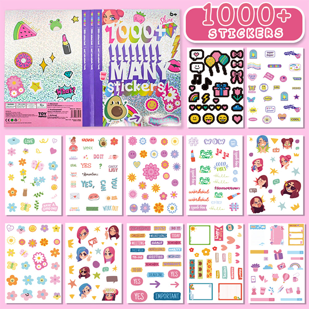 1000+girl stickers