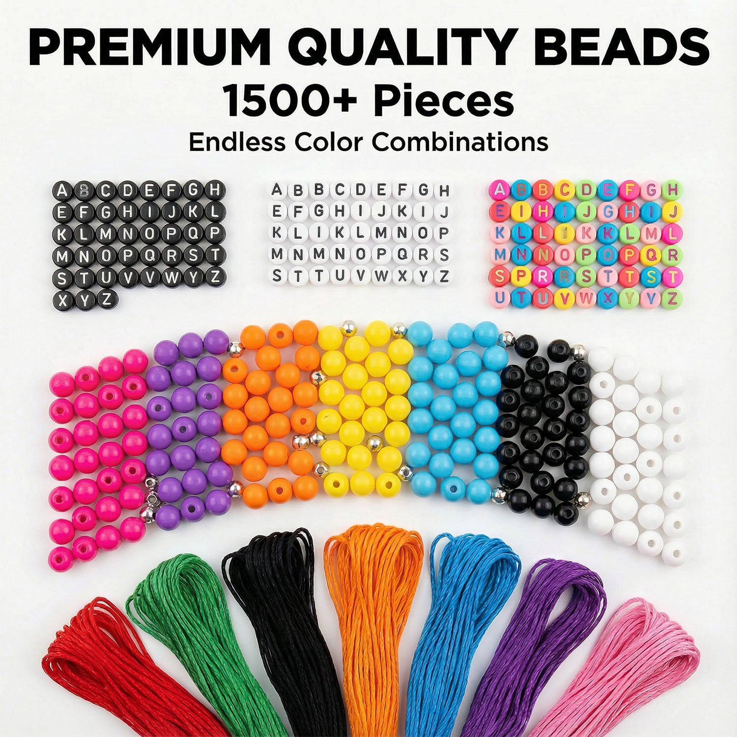 Heart-shaped bracelet set